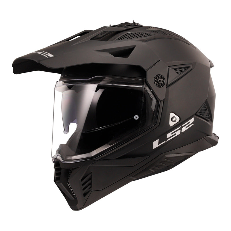 LS2 MX702 Pioneer II Helmets - Matte Black 06 Size XS 54cm