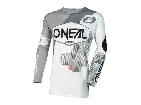 Oneal 23 Mayhem Jersey Covert V.23 White Grey Adult Off Road Jerseys Size Small