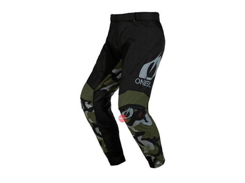 Oneal 23 Mayhem Camo V.23 Black Green Adult 32 Off Road Pants Waist Size 32"