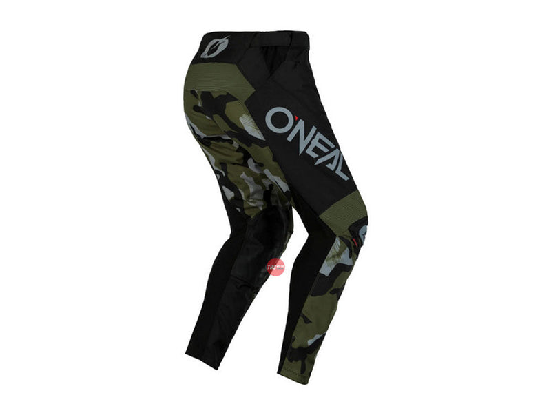 Oneal 23 Mayhem Camo V.23 Black Green Adult 34 Off Road Pants Waist Size 34"