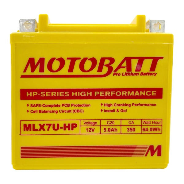 Motobatt Pro Lithium Battery MLX7U-HP