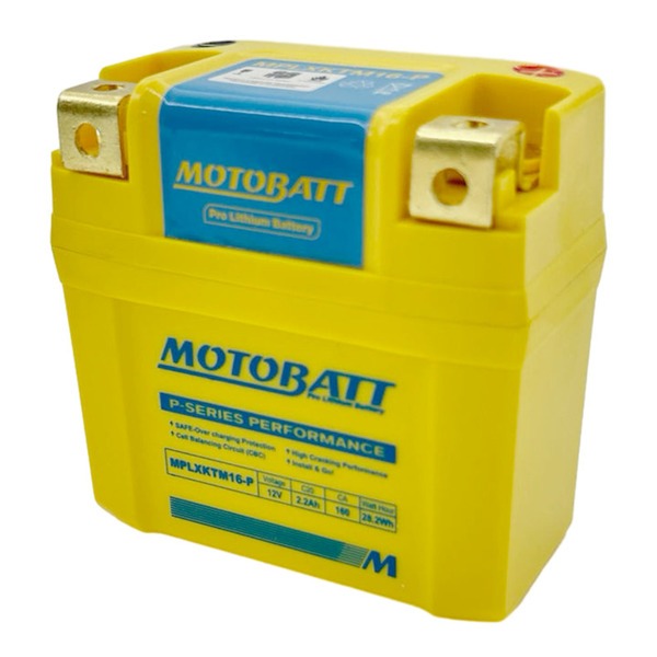 Motobatt Battery Pro Lithium - MPLXKTM16-P