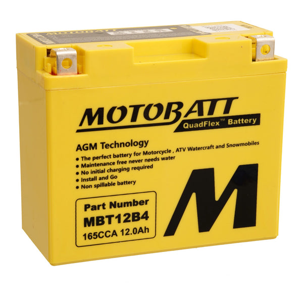 MBT12B-4 Motobatt Quadflex Battery