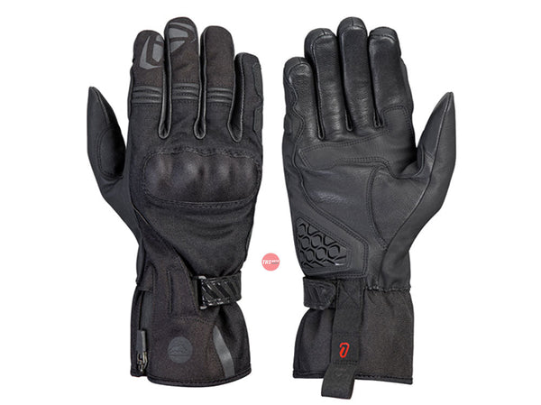 Ixon MS Loki Black Anthracite Road Gloves Size 2XL