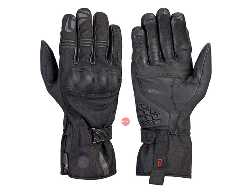 Ixon Ms Loki Black anth Road Gloves Size Small