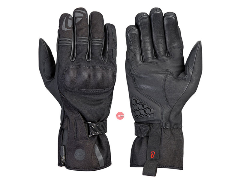 Ixon MS Loki Black Anthracite Road Gloves Size Large