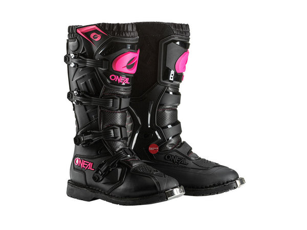 Oneal Rider Pro Black Pink Adult 09 Womens Off Road Boots Size (EU) 42