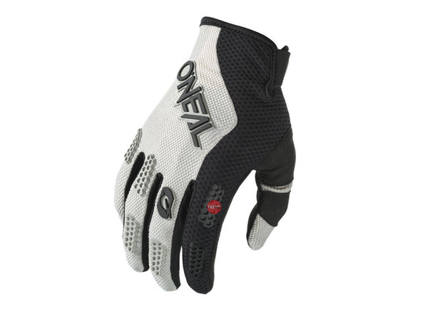Oneal 25 Element Racewear V.24 - Black Grey 8-SM Off Road Gloves Size Small
