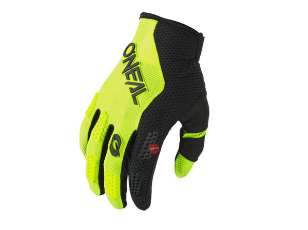 Oneal 25 Element Racewear V.24 - Yellow 8-SM Off Road Gloves Size Small