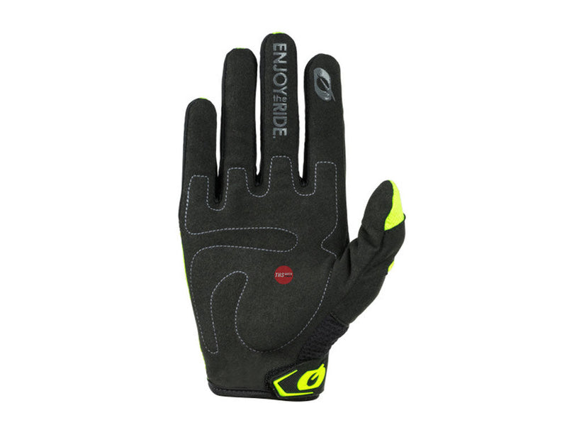 Oneal 25 Element Youth Gloves Racewear V.24 - Yel Y1/2-XS