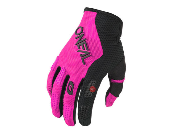 Oneal 25 Element Racewear V.24 - Pink G3 4-MD Womens Off Road Gloves Size Medium