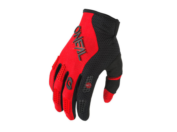 Oneal 25 Element Racewear V.24 - Red 9-MD Off Road Gloves Size Medium