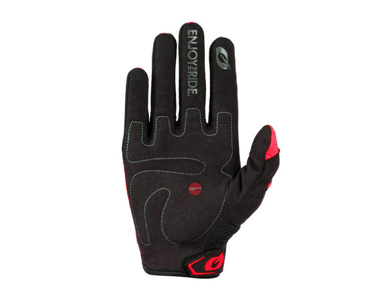 Oneal 25 Element Youth Gloves Racewear V.24 - Red Y5-MD