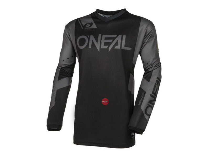 Oneal 24 Element Jersey Racewear V.24 Black/gry Youth Large