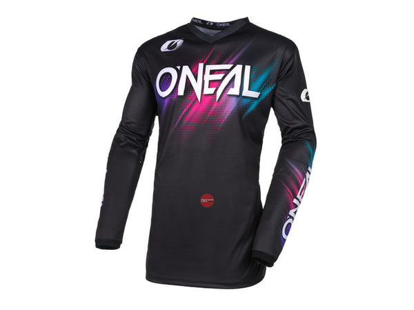 Oneal 24 Element Jersey Voltage V.24 Black/pnk Adult Womens Small