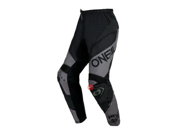 Oneal 24 Element Racewear V.24 Black Grey 36 Off Road Pants Waist Size 36"