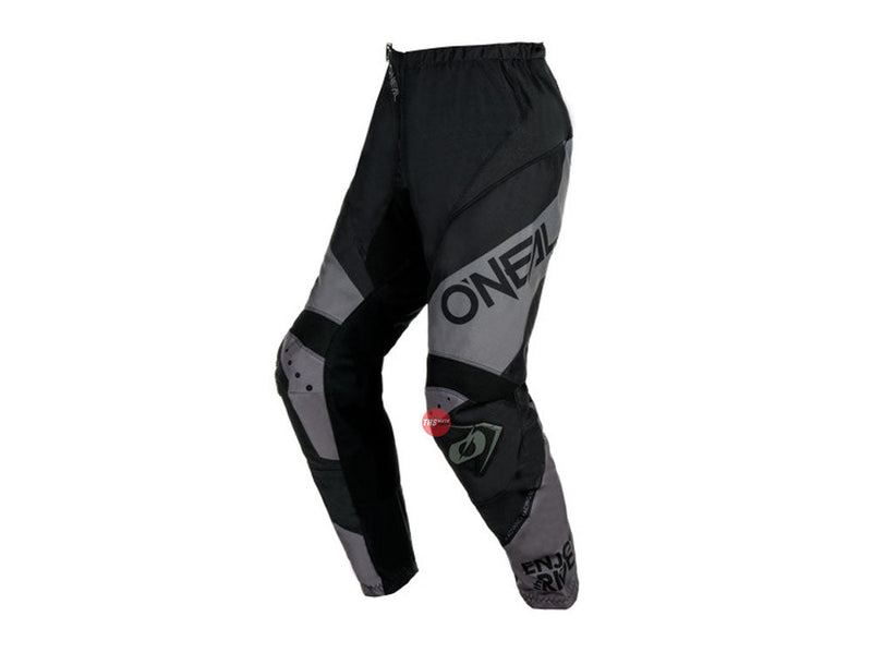 Oneal 24 Element Racewear V.24 Black Grey 4 5T 20 Youth Off Road Pants Waist Size 20"