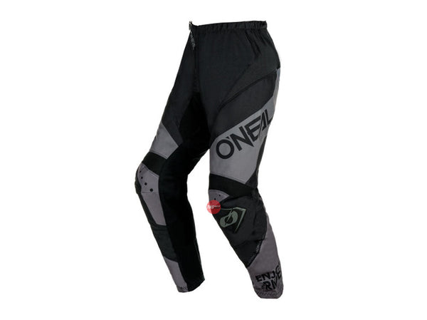 Oneal 24 Element Racewear V.24 Black Grey 28 Off Road Pants Waist Size 28"