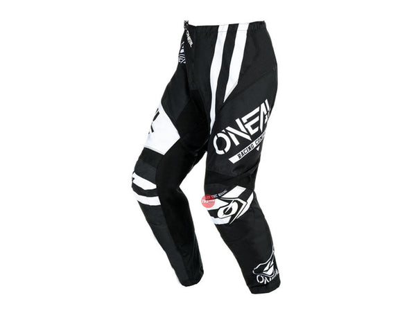 Oneal 25 Element Warhawk V.24 - Black White 5 6T 22 Youth Off Road Pants Waist Size 22"