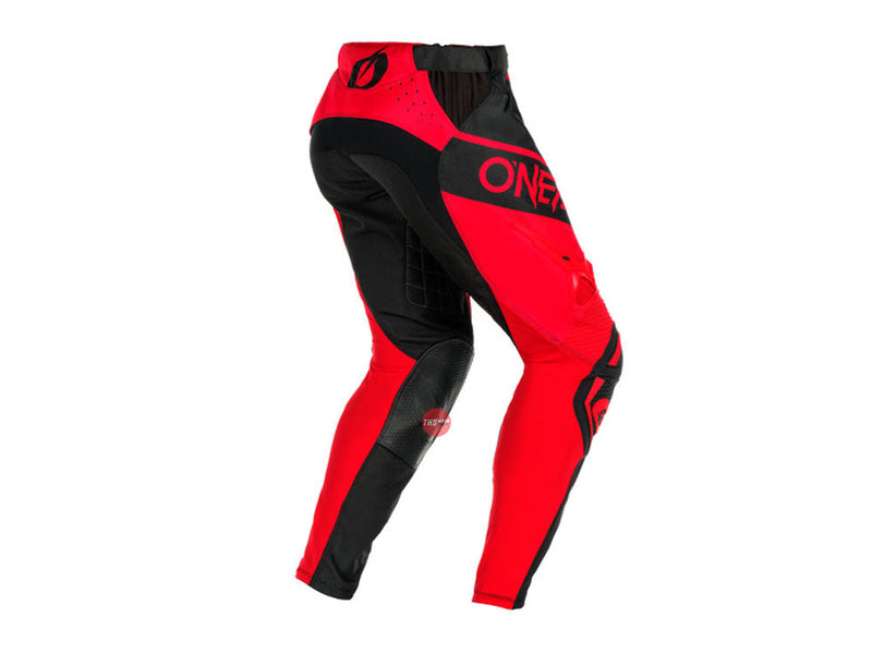 Oneal 24 H wear Haze V.24 Black red 28 Off Road Pants Waist Size 28"