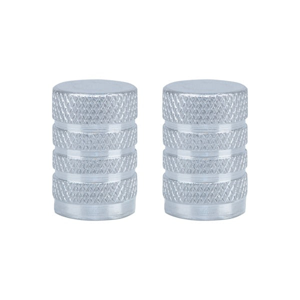 OXFORD VALVE CAPS SILVER  (NEW)