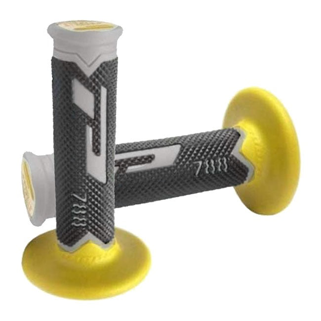 Progrip Mx Grey/yellow/black 115mm Extra Slim Progrips