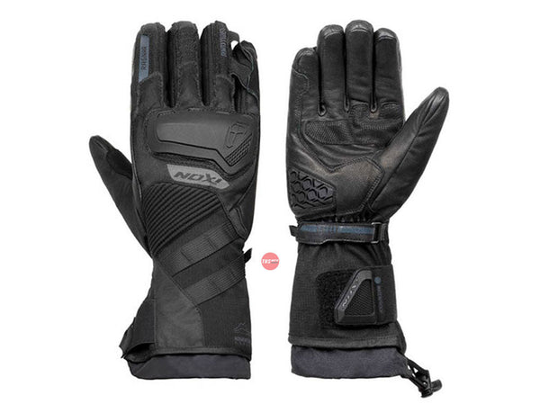 Ixon Pro Ragnar Black Road Gloves Size Large