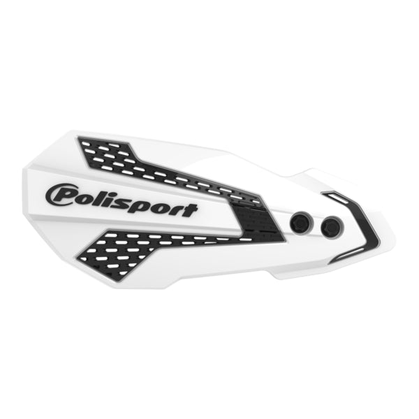 Polisport Mx Flow Handguard Wht/blk Ktm Husq Gasgas