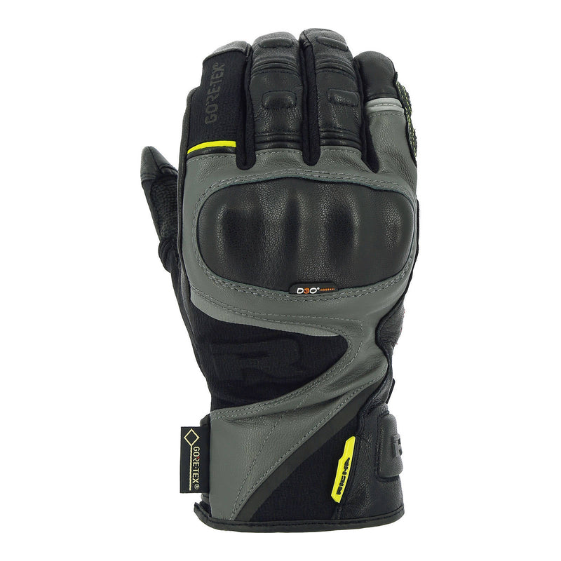 Richa Atlantic All-Season Gore-Tex Glove - Grey / Yellow Size 2XL