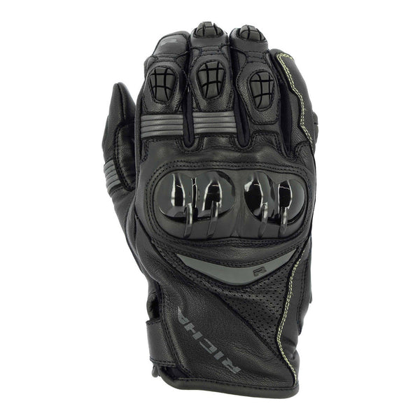 Richa Rotate Short Summer Glove - Black / Grey Size 2XL