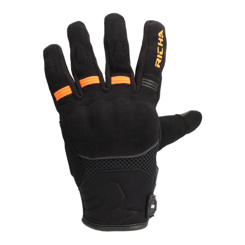 Richa Scope Glove - Black / Orange Size XL