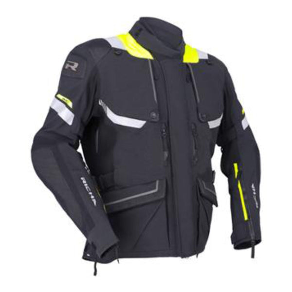 Richa Armada Gore-Tex Pro Jacket - Black / Fluro Size 4XL