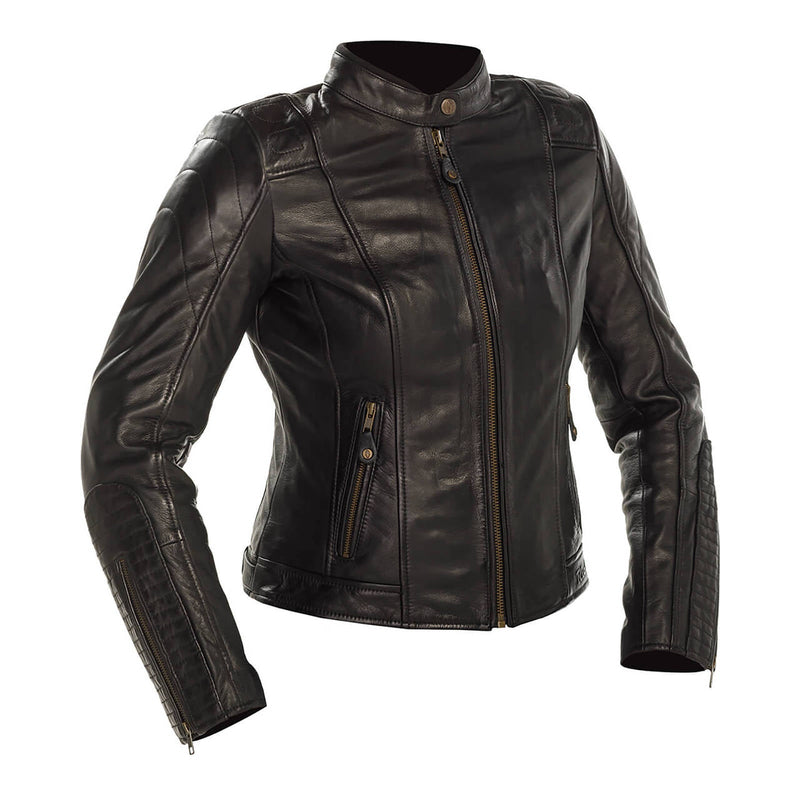 Richa Ladies Lausanne Leather Jacket - Black Size 14