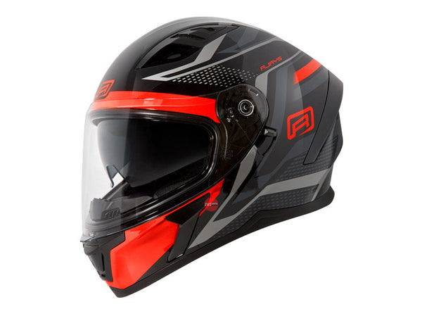 Rjays Apex IIi Ignite Black Red Road Helmet Size Small 56cm