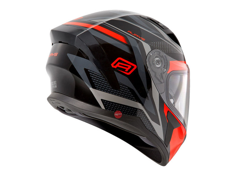 Rjays Apex IIi Ignite Black Red Road Helmet Size XS 54cm