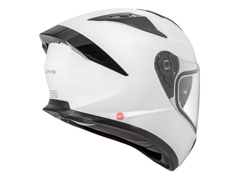 Rjays Apex Iv Gloss White Road Helmet Size Medium 58cm