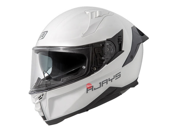 Rjays Dominator IIi White Road Helmet Size Small 56cm