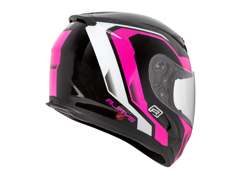 Rjays Grid Gloss Black Pink Road Helmet Size Medium 58cm