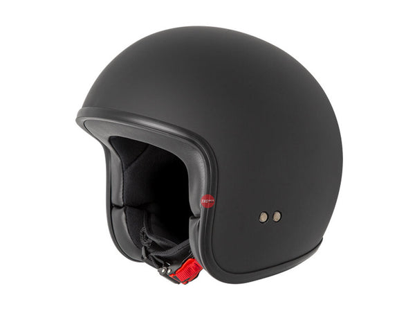 Rjays Trophy Matt Black - No Studs Road Helmet Size 3XL 66cm