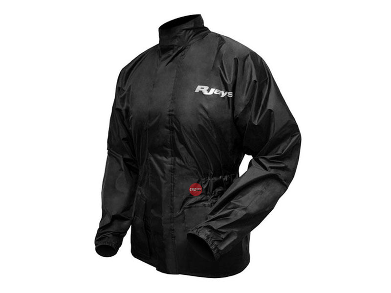 Rjays Waterproof Jacket Black Rainwear Size XS