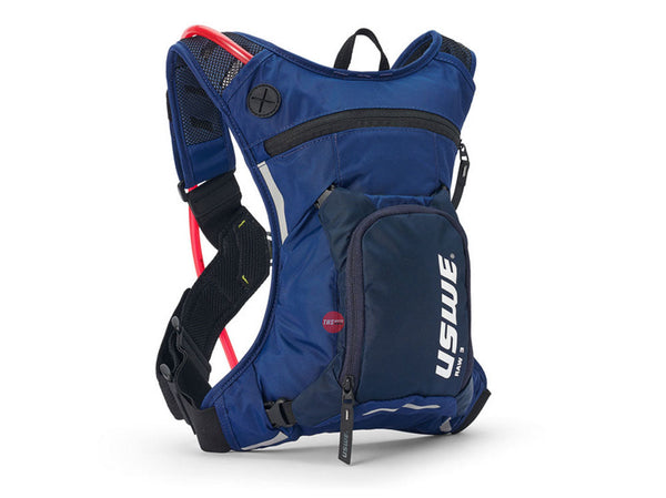 USWE Raw 3L Dirt Biking Hydration Pack Factory Blu