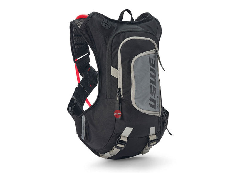 USWE Raw 8L Dirt Biking Hydration Pack Black/factory Org