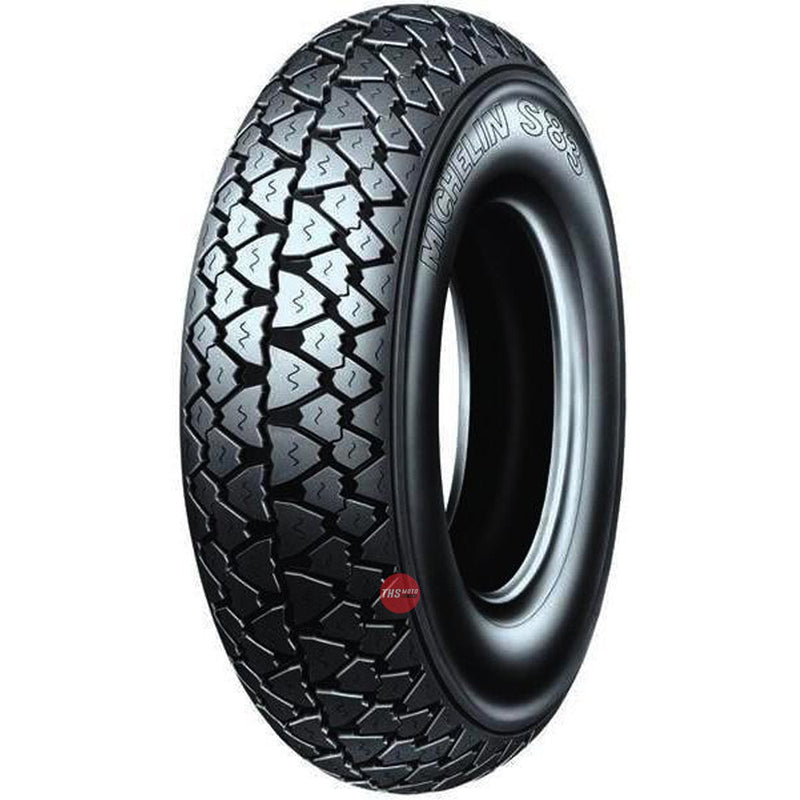 Michelin 100/90-10 56J Bias S83 Tubeless or Tube Front or Rear Motorcycle Tyre