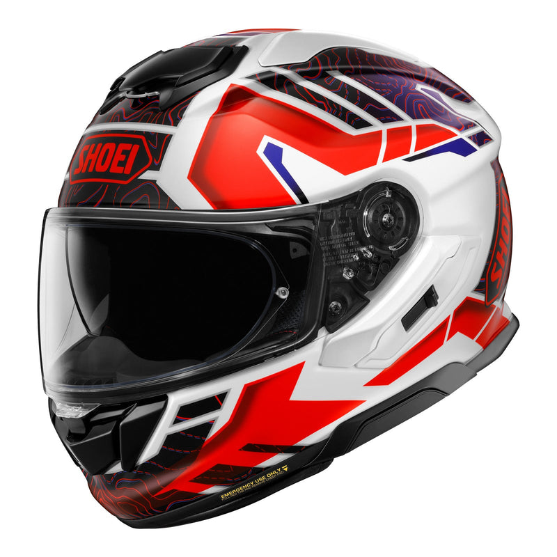 Shoei GT-Air 3 Hike TC10 - Red / White / Blue Size Large 60cm