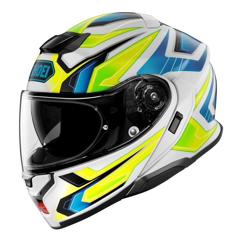 Shoei Neotec 3 Helmet Anthem TC-3 - Yellow / Blue Size Small 56cm