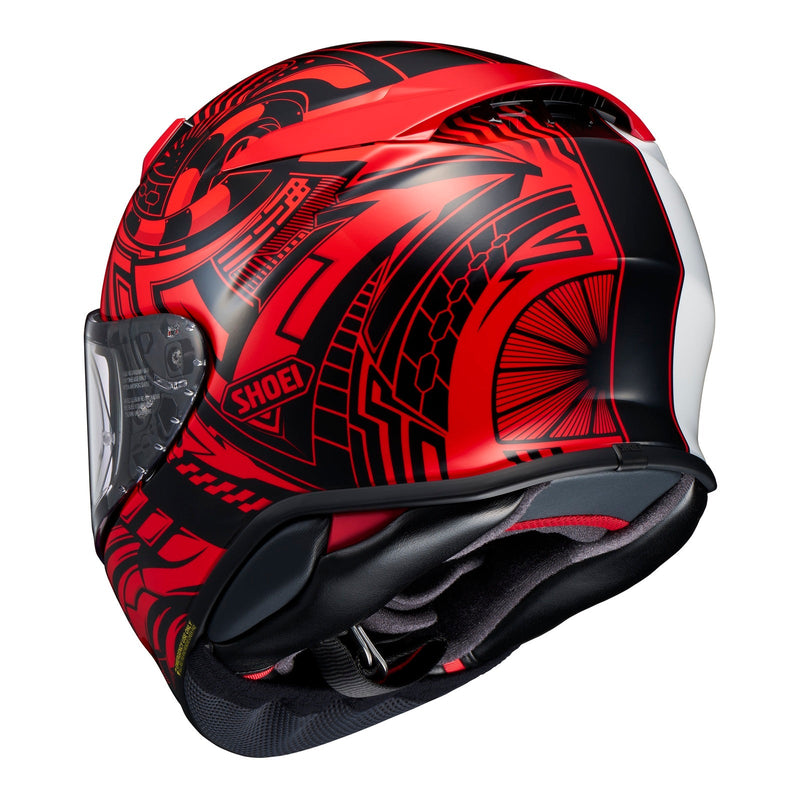 Shoei NXR2 Helmet - Beaut TC1 White / Black / Red Size 2XL 64cm