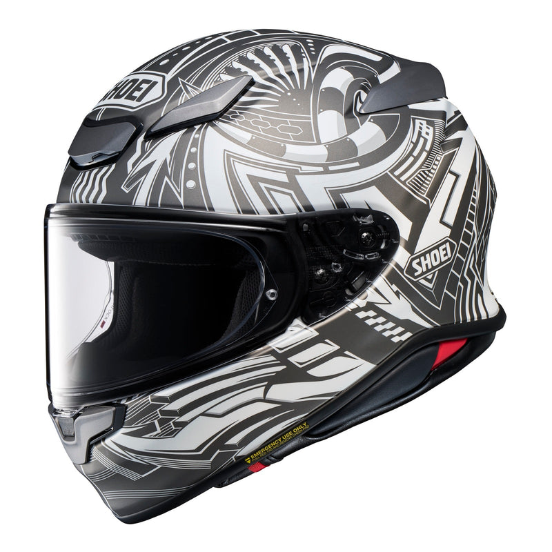 Shoei NXR2 Helmet - Beaut TC6 Black / White / Silver Size 2XL 64cm