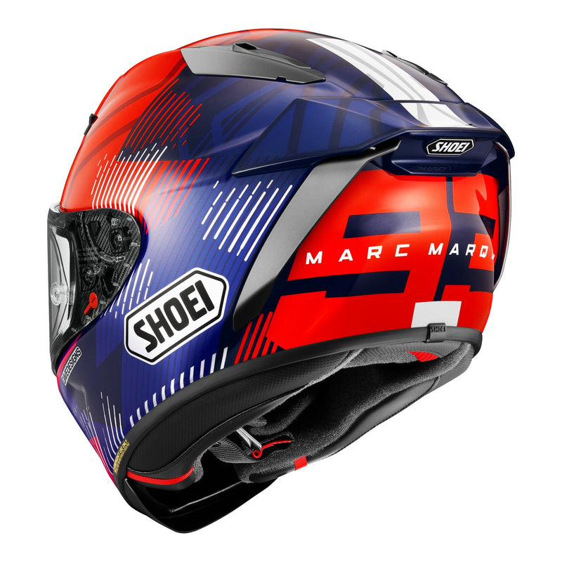 Shoei X-SPR Pro Helmet Marquez TC1 - Blue / Red / White Size XS 54cm