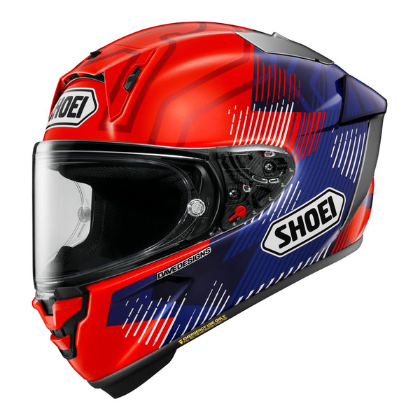 Shoei X-SPR Pro Helmet Marquez TC1 - Blue / Red / White Size XS 54cm