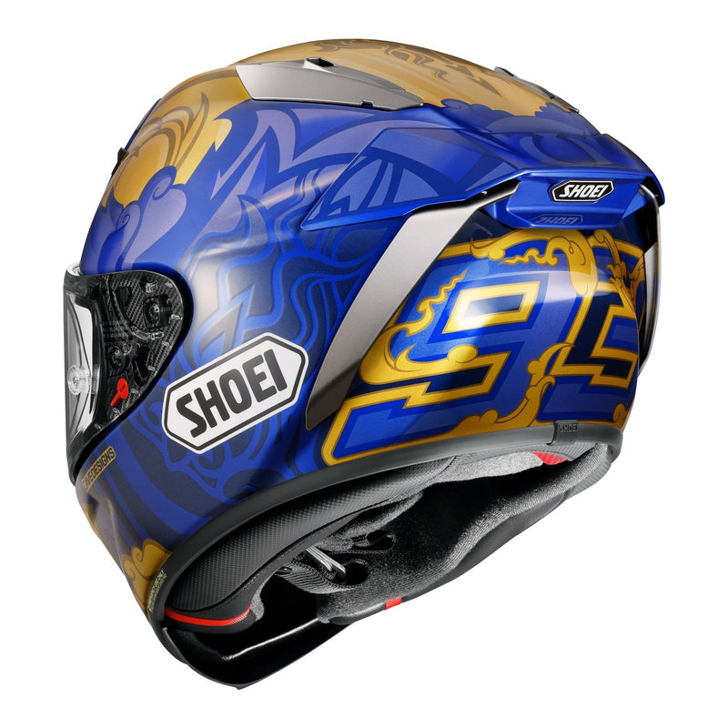 Shoei X-SPR Pro Helmet - Marquez Thai TC2 Size XL 62cm